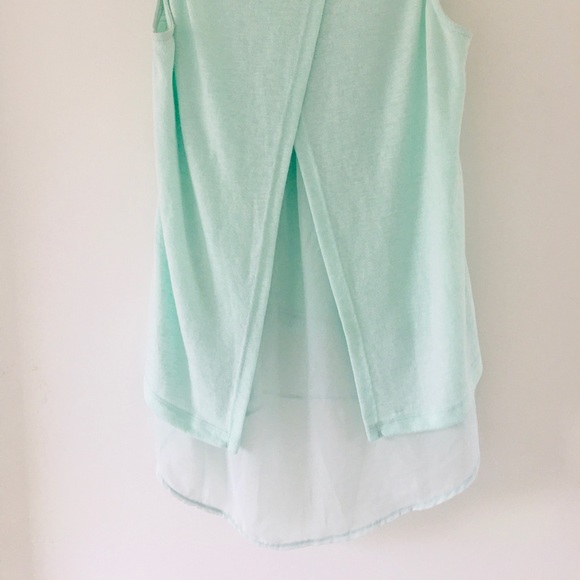 Mint Layered Top - Picture 2 of 2